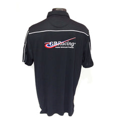 GB Racing - Mens Tech Polo Shirt BLACK