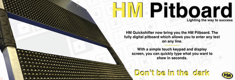 Digital Pitboard by HM Racing & Quickshifters