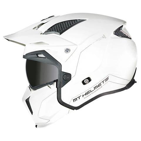 MT Helemets Streetfighter Twin - Plain Colour Motorcycle Helmet